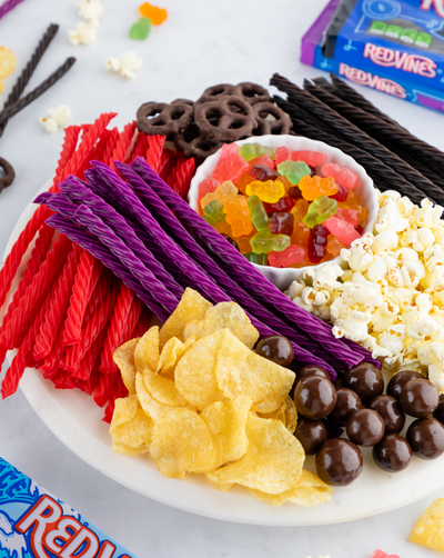 Movie Night Snack Tray from Red Vines Candy