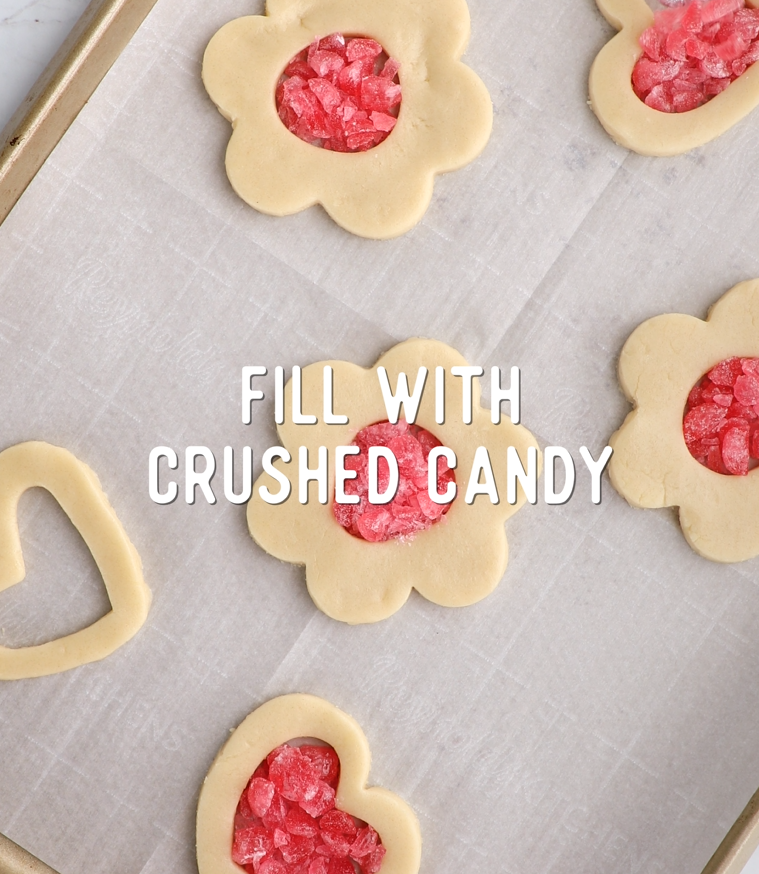 Fill with Crushed Candy