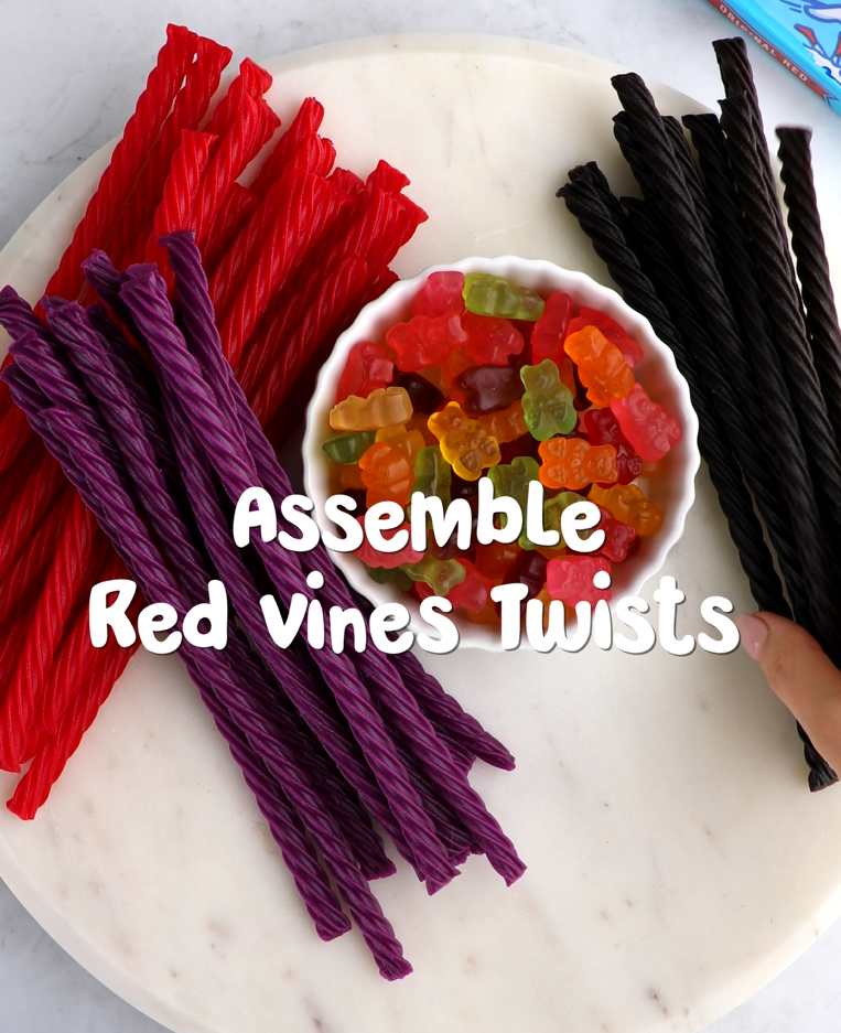 Assemble Red Vines Twists and Gather Your Other Favorite Snacks