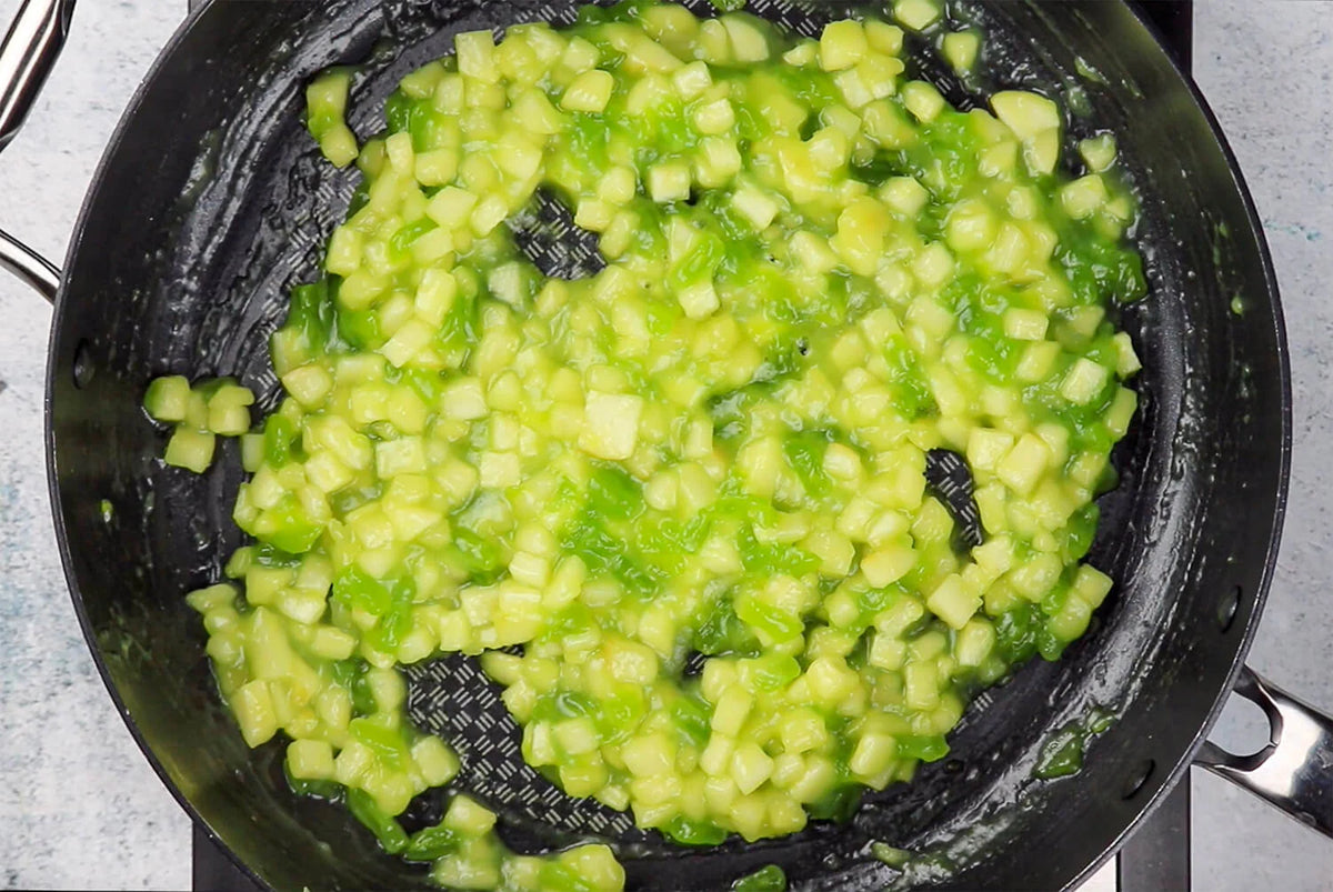 Melt Apples, Sour Punch Straws and Sugar Over Low Heat