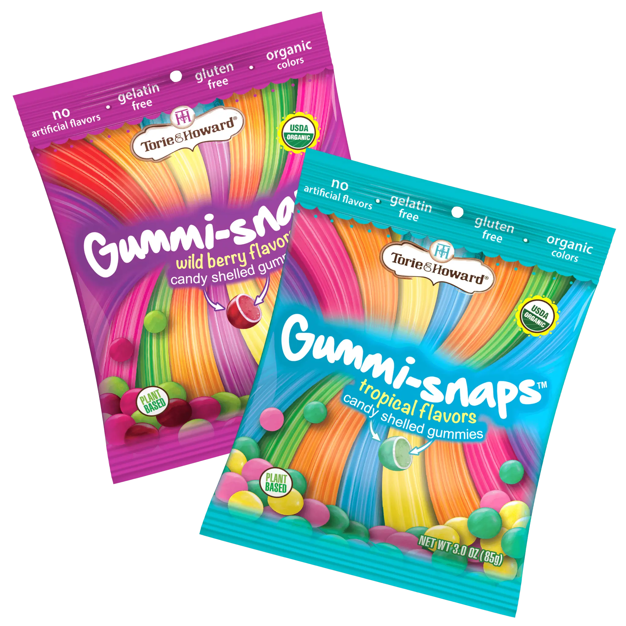 Torie & Howard® Gummi-Snaps™, 3oz Bags – American Licorice Company Torie & Howard® Gummi-Snaps™, 3oz Bags – American Licorice Company