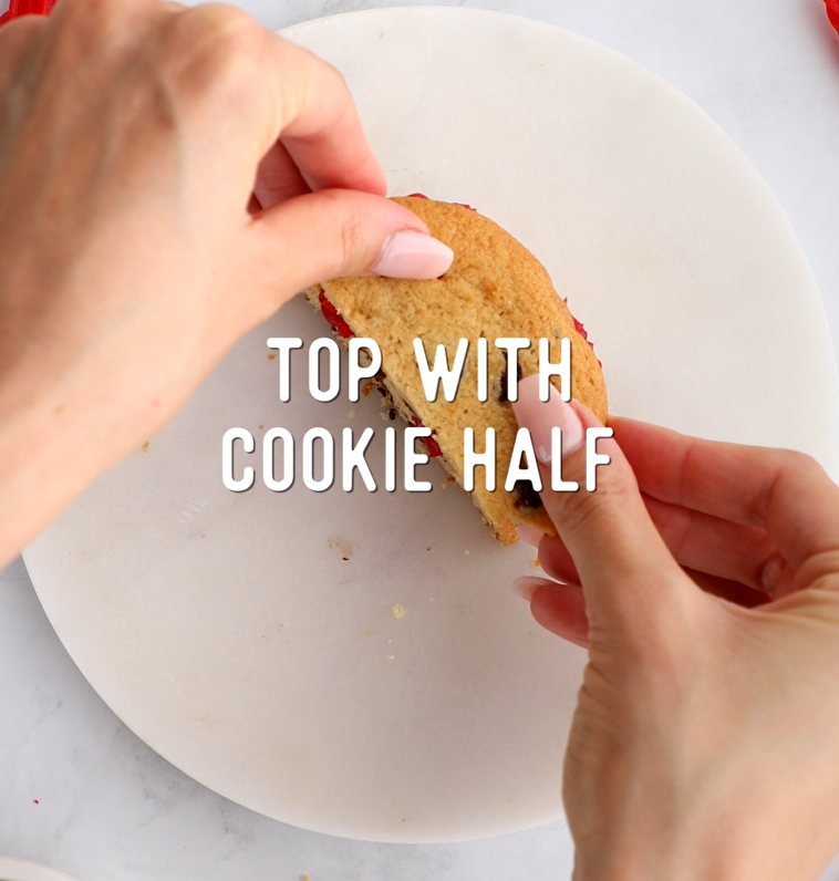 Top with Cookie Half
