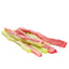 Green and red Sour Punch Straws with signature sour coating