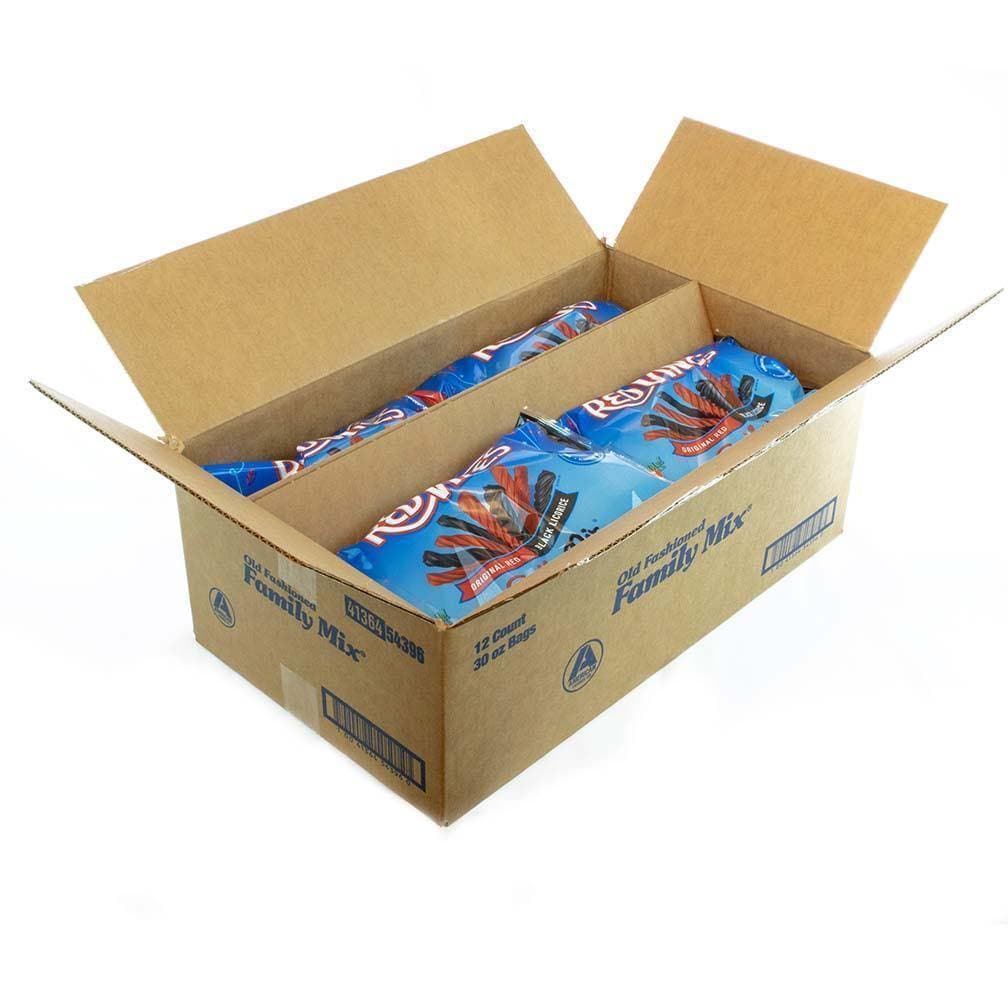 RED VINES Red & Black Licorice Family Mix, 30oz Bag - American Licorice Company