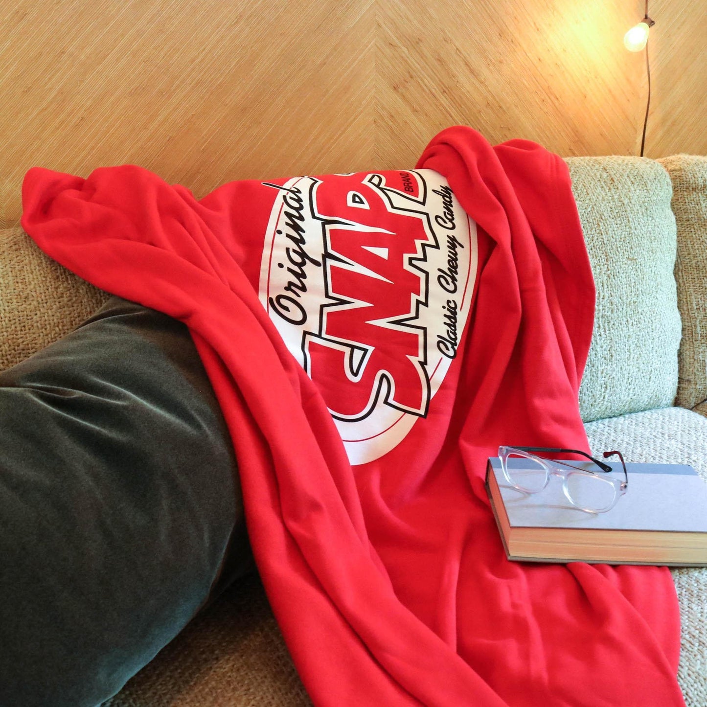 SNAPS Blanket to keep warm while reading SNAPS Blanket to keep warm while reading