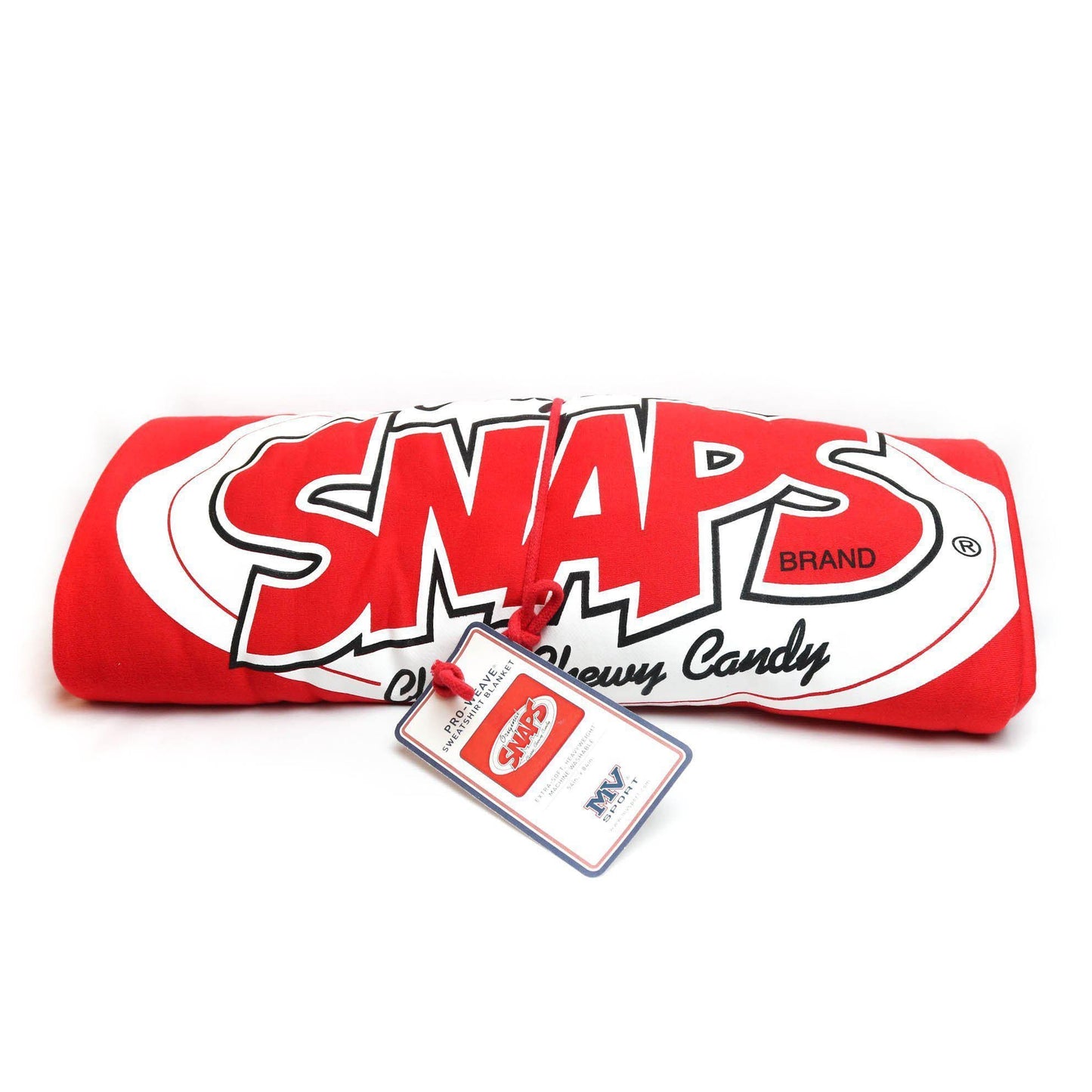 SNAPS MV Sport Pro-Weave sweatshirt Blanket rolled up SNAPS MV Sport Pro-Weave sweatshirt Blanket rolled up