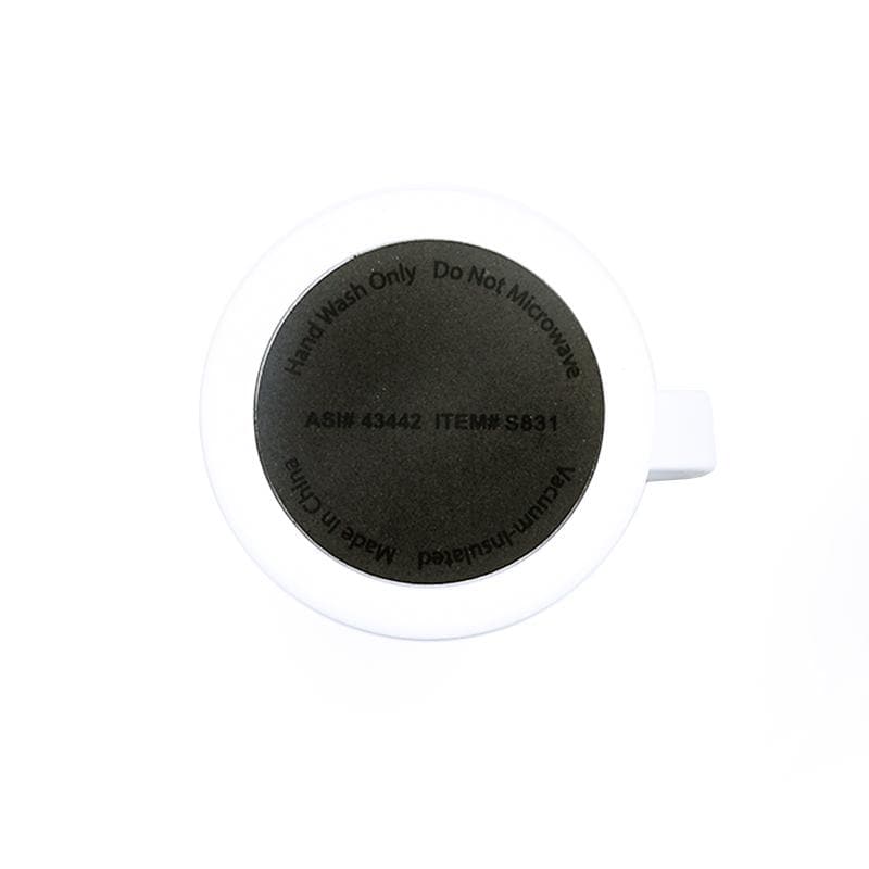 Bottom of SNAPS Travel Mug, Hand Wash Only, Do Not Microwave, Vacuum-Insulated Bottom of SNAPS Travel Mug, Hand Wash Only, Do Not Microwave, Vacuum-Insulated