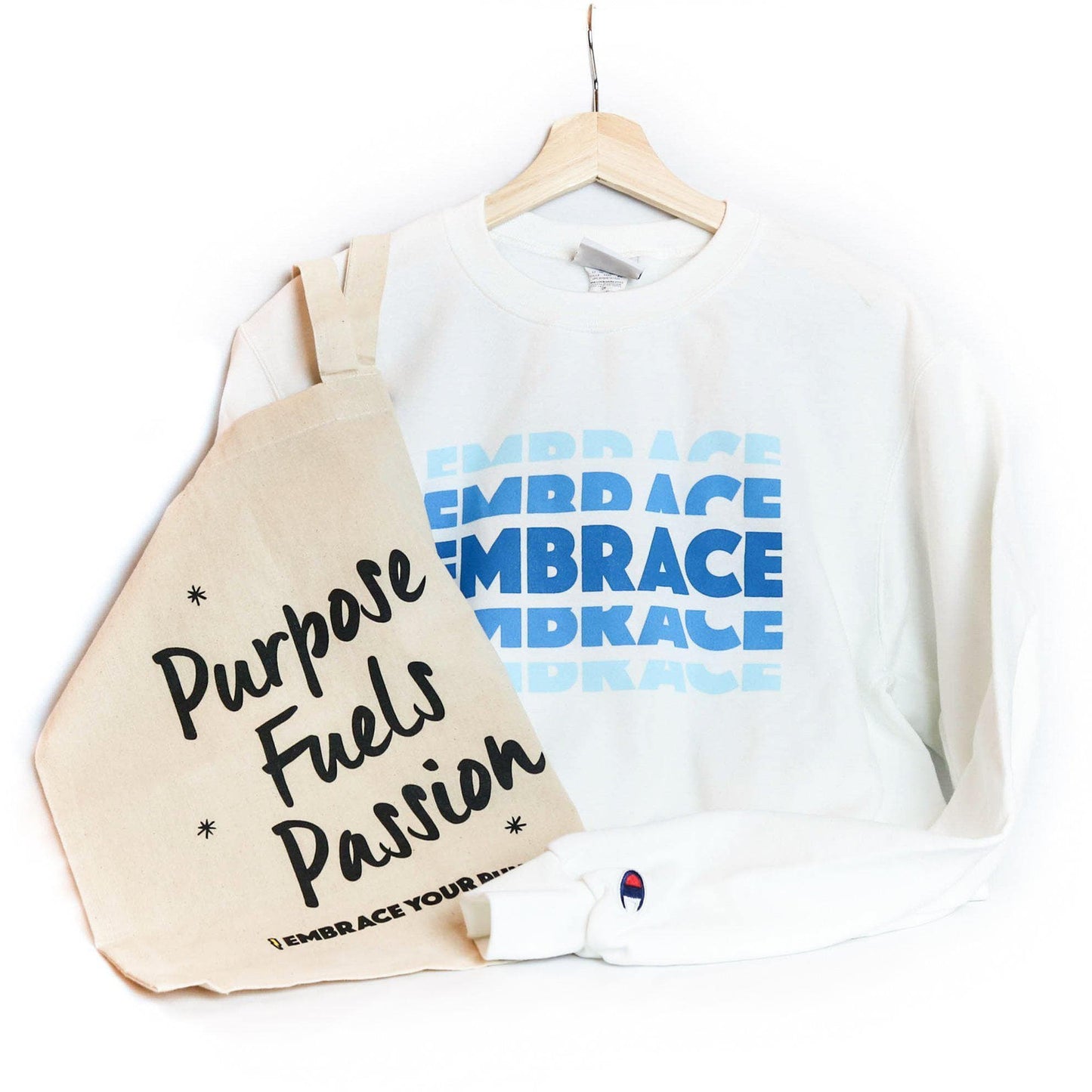 SOUR PUNCH Crewneck Sweatshirt and Tote Bag SOUR PUNCH Crewneck Sweatshirt and Tote Bag