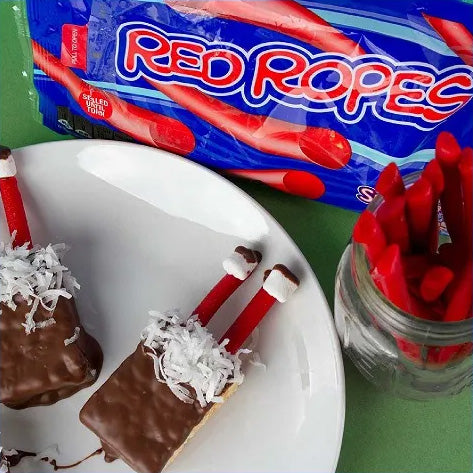 Red Vines Chimney Bars Holiday Party Recipe with Red Ropes Licorice Candy