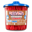 Red Vines Original Red Licorice Candy Twists in a 3.5lb limited-edition football-themed jar