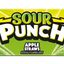 SOUR PUNCH Apple Sour Straws 4.5oz Tray