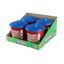 Four 3.5lb RED VINES Original Red Licorice Candy Jars in limited-edition football labels