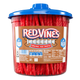 Front of Red Vines Original Red Licorice Twists 3.5lb Jar in limited-edition football graphics