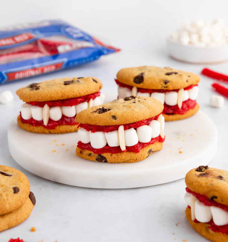 Red Vines Vampire Cookies