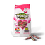 Front of SOUR PUNCH Valentine Candy Twists 24.5oz bag with individually wrapped candies outside of bag