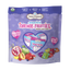 Front of Chewie Fruities Organic Valentine Candy 8.46oz Bag