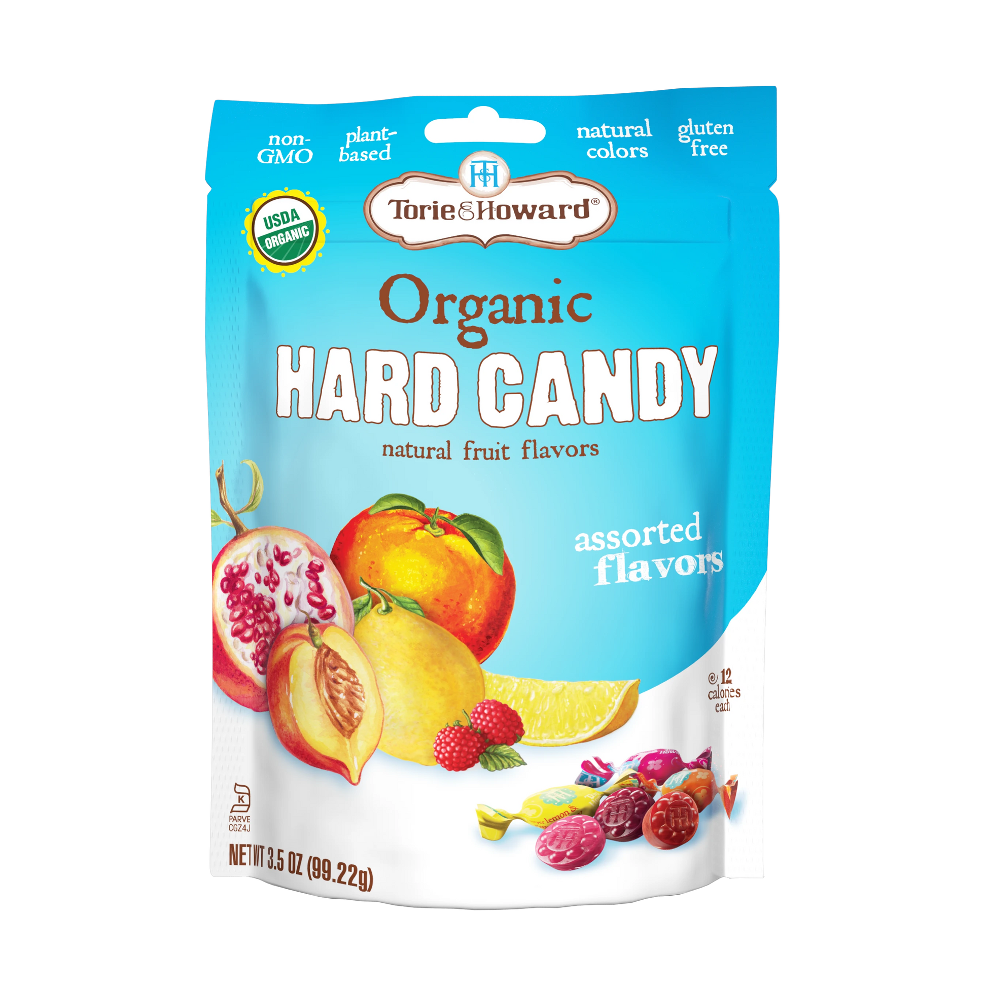 Torie & Howard Assorted Organic Hard Candy front of package