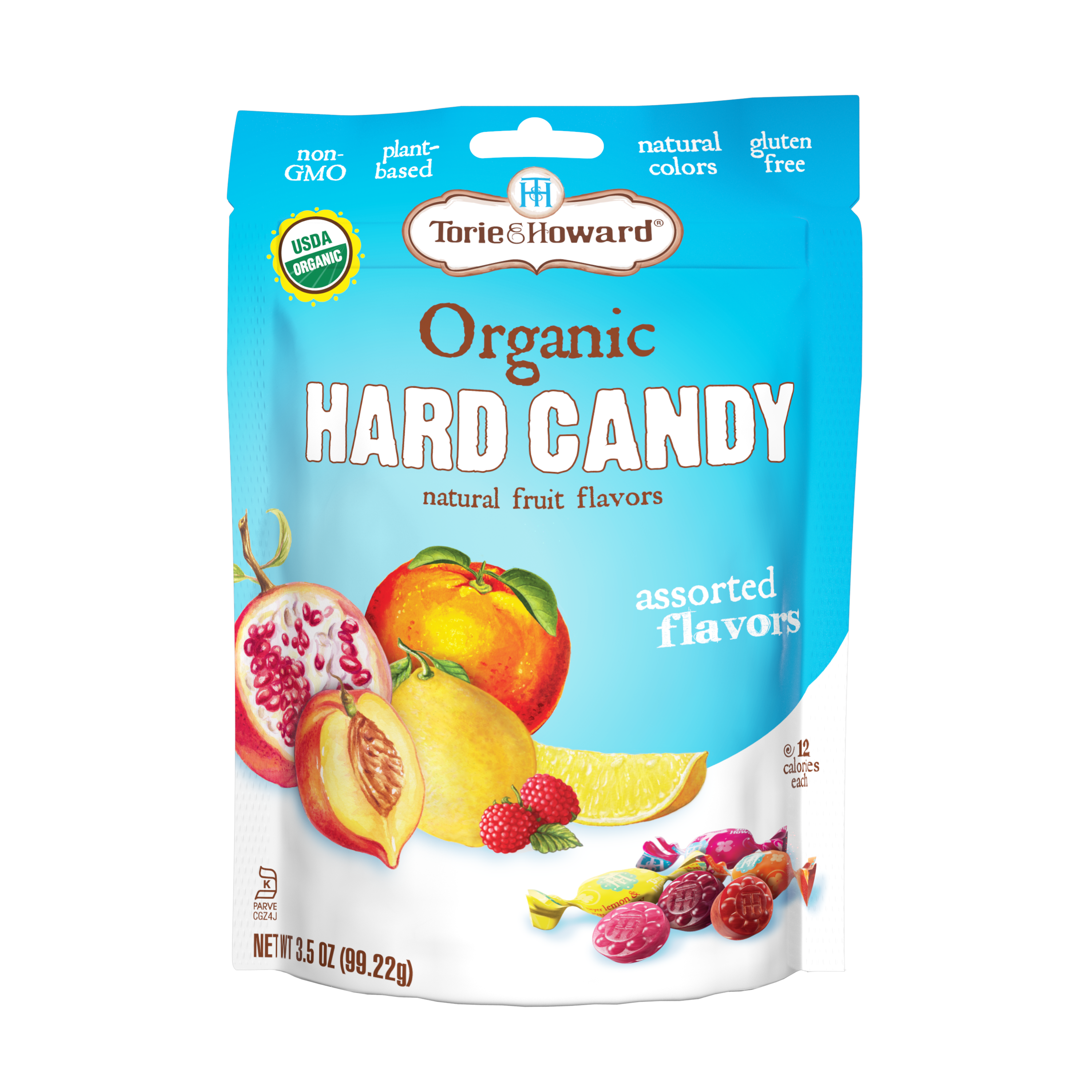 Torie & Howard Assorted Organic Hard Candy front of package
