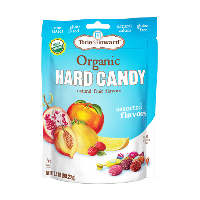 Torie & Howard Assorted Organic Hard Candy front of package