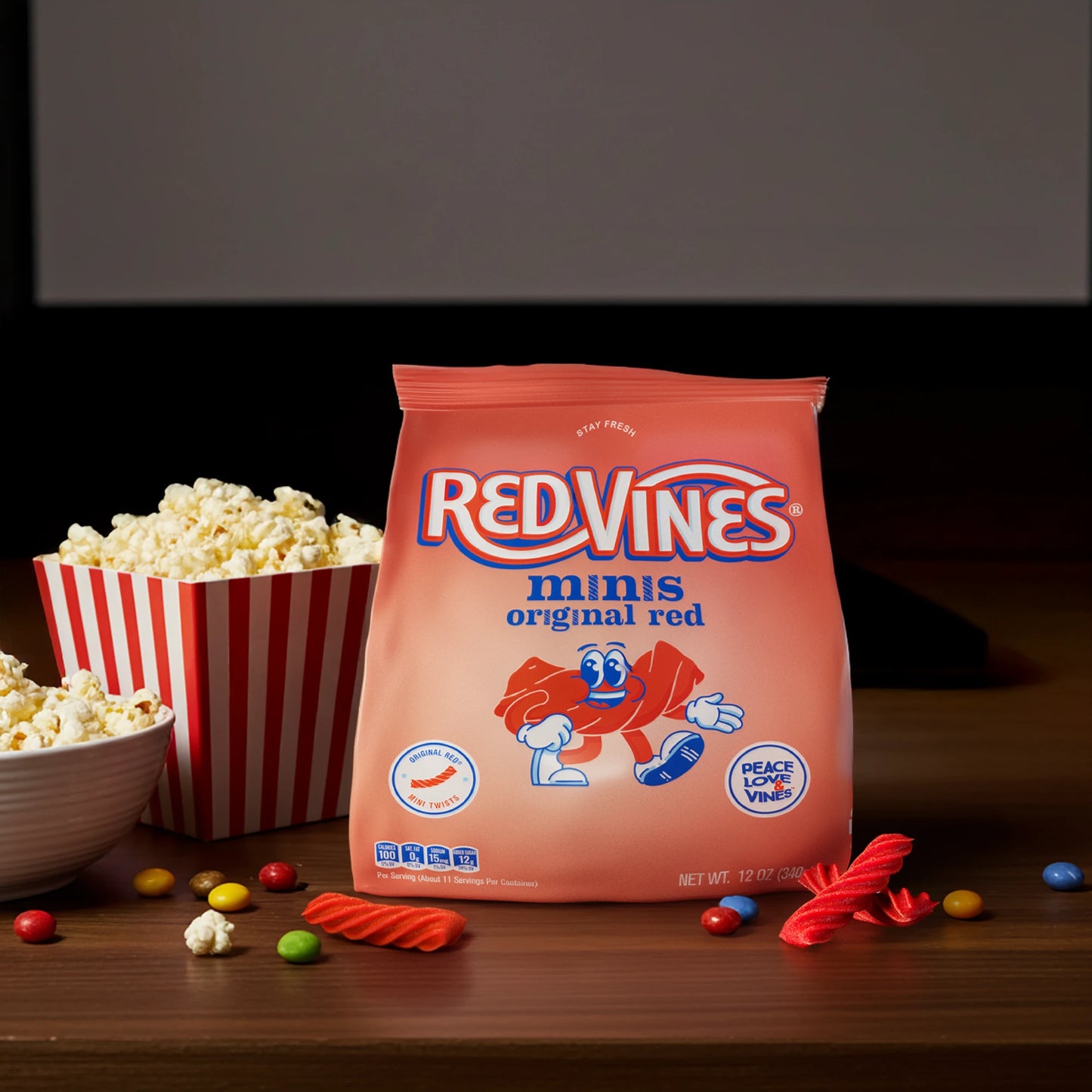 Red Vines Original Red Minis, 12oz Bag – American Licorice Company Red Vines Original Red Minis, 12oz Bag – American Licorice Company