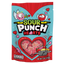 Front of Sour Punch Hearts Valentine's Day Candy 9oz Bag