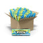 24 Count box of Sour Punch Blue Raspberry Straws Candy 4.5oz Trays