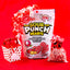 Sour Punch Hearts Valentine's Day Candy bag with a bow, Valentine's gift box and a gift bag of sour candy hearts