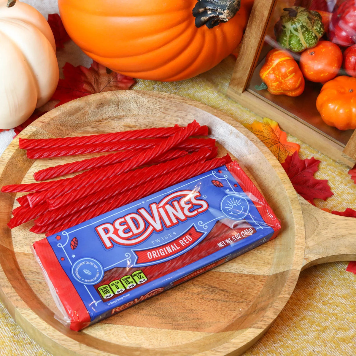 Red Vines Original Red Licorice Twists, 5oz Tray – American