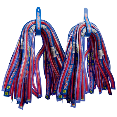 60 Pack (two 30-count Strap Packs) of SUPER ROPES licorice