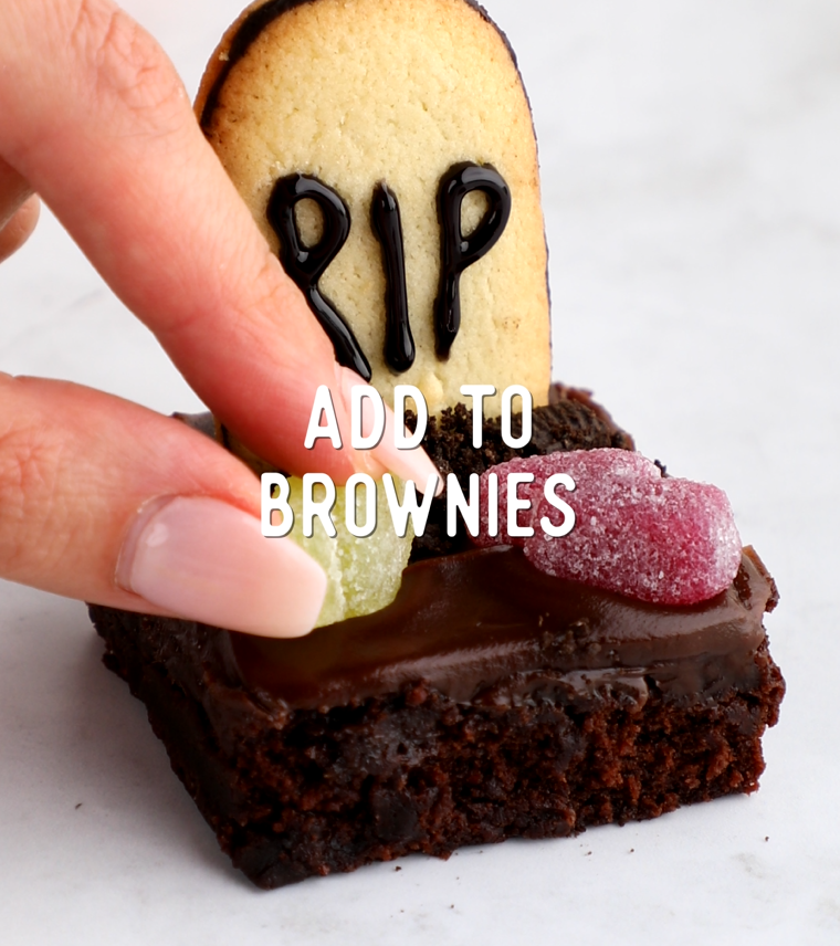 Add Lightning Bolts to Brownies