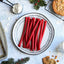 RED VINES Red Ropes Licorice Candy with holiday cookies