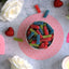 SOUR PUNCH Assorted Bites Candy in a bowl surrounded by hearts and roses