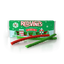 Red Vines holiday tray with red and green candy twists in front