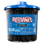 Front of Red Vines Black Licorice 3.5 Pound Jar