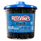 Front of Red Vines Black Licorice 3.5 Pound Jar