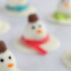 Process of making Snowman Truffles with Sour Punch Straws