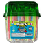 Sour Punch Twists Front of Tub - Sour Twist Candy - 6-inch Individually wrapped candy