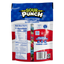 Back of Sour Punch Assorted Americana Candy Bites 9oz summer candy standup bag