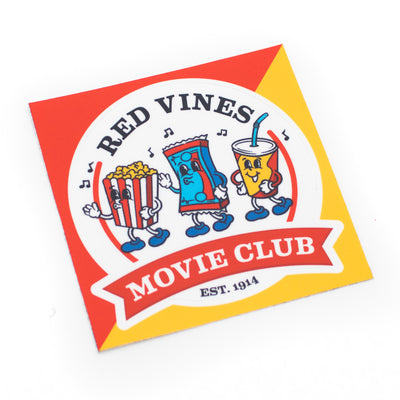 Red Vines-branded kiss cut sticker