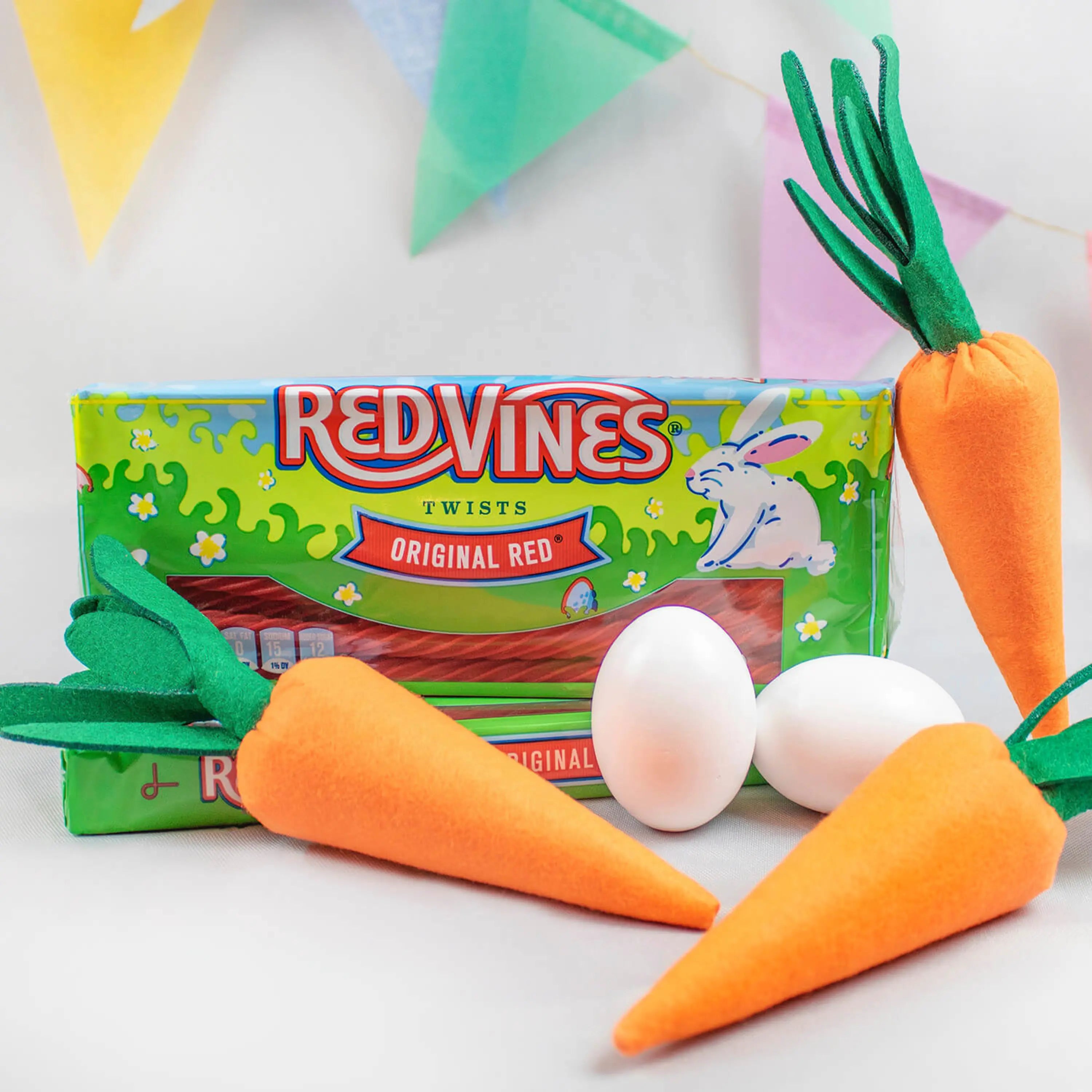 RED VINES Easter Licorice Twists with eggs and carrots