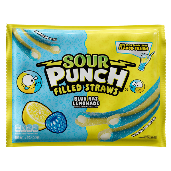 elf bar vape uk Sour Punch Filled Straws Blue Raz Lemonade 9oz Single
