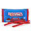 RED VINES Original Red licorice twists with candy in front