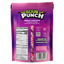 Back of SOUR PUNCH Rad Reds Valentine's Day Candy Bites 9oz bag