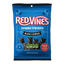 Front of RED VINES Black Licorice Jumbo Twists Candy 8oz bag