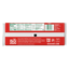 Back of RED VINES Original Red and Green Licorice Twists Christmas Candy 4oz Tray