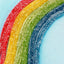 Sour Punch Rainbow Sour Candy Straws, 4.5oz Tray