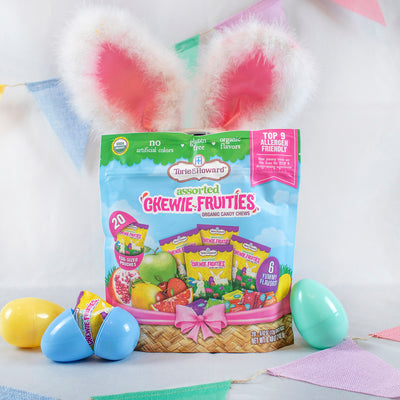 Torie & Howard® Organic Chewie Fruities Assorted Easter Candy - 20 Snack Packs
