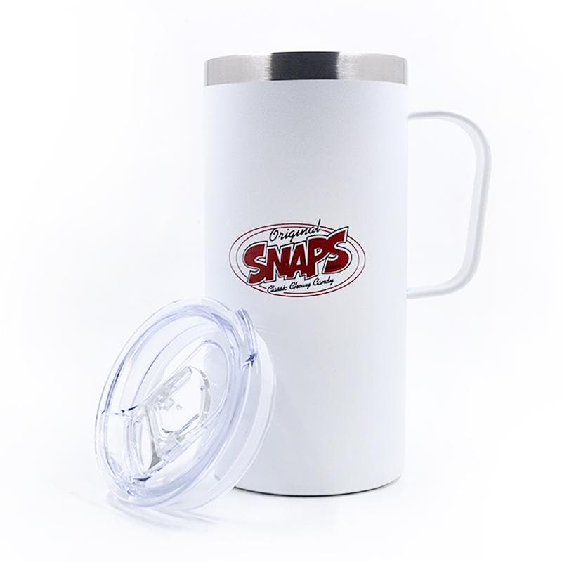 SNAPS Travel Mug with the slide open cover off