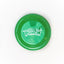Green Frisbee for Dogs with white SOUR PUNCH logo 