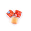 Chewie Fruities Blood Orange & Honey candy chews wrapped and unwrapped